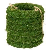 Produkt Dekoracyjny wianek z mchu do aranżacji sezonowych i indywidualnych projektów, 15 cm, 6 szt.
