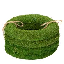 Produkt Wianek z mchu jako uniwersalna baza do kreatywnych pomysłów florystycznych i dekoracyjnych, 20 cm, 4 sztuki