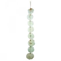 Shell Deco Capiz Girlanda Shell Girlanda Zielona 100cm