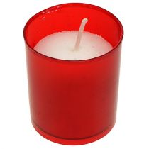Produkt Wkład do świecy nagrobnej wkład do lampionów nagrobnych czerwony 20 szt