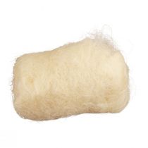 Produkt Trawa sizalowa z naturalnego włókna dla rzemiosła Trawa sizalowa kremowa biała 500g