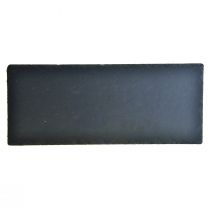 Produkt Płyta z łupka naturalnego prostokątna taca kamienna czarna 35×15cm 3szt
