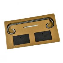 Produkt Naturalne płyty łupkowe Tabliczki z wtyczką do roślin Czarne 25 cm