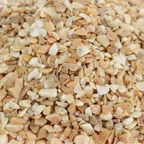 Kamienie naturalne 5mm - 8mm naturalny/kremowy 2kg