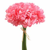 Produkt Sztuczny goździk różowy 25cm 7szt Sztuczna roślina jak prawdziwa!