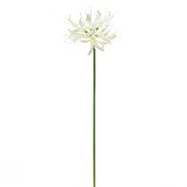 Produkt Nerine Guernsey Lilia Sztuczny kwiat Biały Żółty Ø15cm D65cm