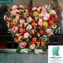 Produkt OASIS® Bioline® Deco i tytanowe serce 45cm
