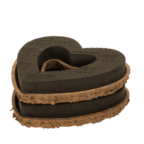 Produkt Gąbka florystyczna w kształcie serca OASIS® Renewal® Gąbka florystyczna Biolit® 27 cm 2 szt.