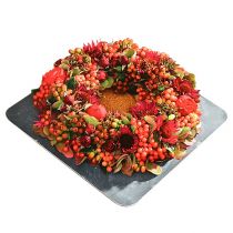 Produkt Kwiatowy pierścionek piankowy z miseczką zielony Ø30cm W4,5cm 2 szt