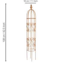Produkt Kratka ogrodowa, pomoc dla róż i innych roślin pnących, idealna do ogrodu, 108 cm, zestaw 2 szt.