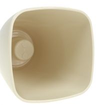 Produkt Doniczka na storczyki błyszcząca Ø12,5cm piaskowa 1 szt