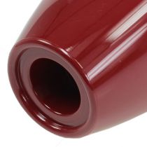 Produkt Doniczka ze storczykami błyszcząca Ø12,5cm Bordeaux 1 szt