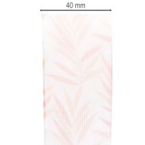 Produkt Wstążka organza, wstążka szyfonowa, pomarańcz dżungli, 40 mm, 15 m