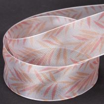 Produkt Wstążka organza, wstążka szyfonowa, pomarańcz dżungli, 40 mm, 15 m