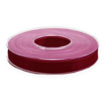 Produkt Wstążka organza krawędziowa Organza Bordeaux 15mm 50m