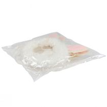 Produkt Dekoracja wielkanocna pierścień dekoracyjny uszy królika dekoracja drzwi biały Ø13cm 4szt