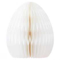 Produkt Ozdoba wielkanocna papierowe jajko o strukturze plastra miodu do umieszczenia kremu o strukturze plastra miodu wys. 30cm