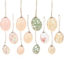 Produkt Pisanki plastikowe z kurczakiem zielonobrązowe 3,5-5,5cm 24 szt