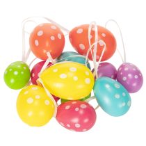Produkt Pisanki do powieszenia, różne kolory, 6cm, 12 szt.