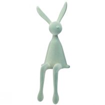 Produkt Stołek Easter Bunny Edge Siedzący Królik – 2. Wybór – Flokowany Szaro-Zielony 56 cm