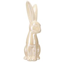 Produkt Zając Wielkanocny Ceramiczny w Beżowym Ceramiczny Zając Duży H49.5cm