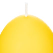 Produkt Świeca w kształcie jajka wielkanocnego do dekoracji wielkanocnej w salonie, atrakcyjna i idealna na Wielkanoc, 9cm, 20h, 6 sztuk
