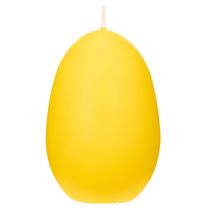 Produkt Świeca w kształcie jajka wielkanocnego do dekoracji wielkanocnej w salonie, atrakcyjna i idealna na Wielkanoc, 9cm, 20h, 6 sztuk