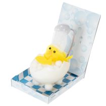 Produkt Wielkanocny kurczaczek z chenille w wannie, żółty, 9 cm