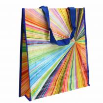 Torba na zakupy z uchwytami Mikado plastik 37×10×40cm