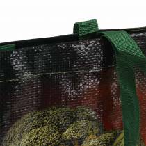 Torba na zakupy z uchwytami Warzywa Plastikowa 38×10×39cm
