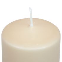 Produkt PURE Świeca pieńkowa Beżowa Świece Wenzel Jasnobrązowy 90/70mm