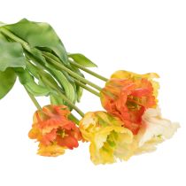 Produkt Sztuczne tulipany do stylowej dekoracji salonu i na wiosenne okazje, 53 cm