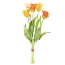 Produkt Sztuczne tulipany do stylowej dekoracji salonu i na wiosenne okazje, 53 cm