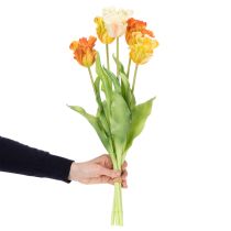 Produkt Sztuczne tulipany do stylowej dekoracji salonu i na wiosenne okazje, 53 cm