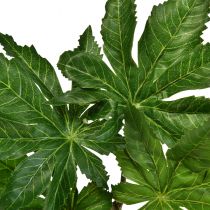 Produkt Liście papai sztuczna gałąź dekoracyjna sztuczna roślina zielona 40cm