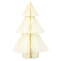 Choinka papierowa Choinka papierowa Białe złoto W30cm