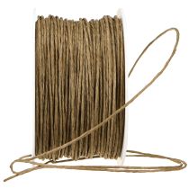 Produkt Drut papierowy owinięty brązowym drutem Ø2mm 100m