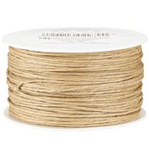 Drut papierowy owinięty drutem Ø2mm 100m naturalny