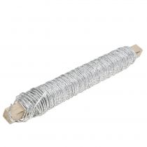 Produkt Sznurek papierowy owinięty drutem Ø0,8mm 22m srebrny