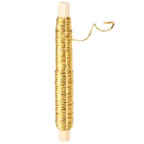 Produkt Drut papierowy owinięty Ø0,8 mm 22 m złotem