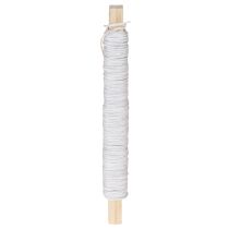 Produkt Drut ze sznurka papierowego owinięty Ø0,8mm 22m biały