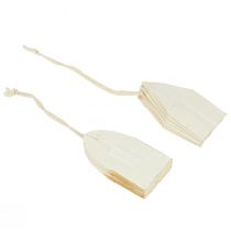 Produkt Gwiazdki papierowe, ozdoby świąteczne, ozdoby choinkowe, biało-złote, 15 cm, 6 sztuk