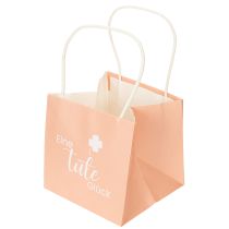 Produkt Torebka prezentowa z nadrukiem "Worek szczęścia" na urocze pomysły na prezent, 12 cm, 12 sztuk