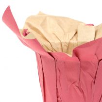 Doniczka papierowa różowa Ø12cm 12szt.
