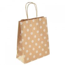 Produkt Torby na prezenty torby papierowe kropki 18×22cm 50szt