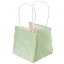 Produkt Torebka prezentowa z kwiatowym wzorem, mała torebka prezentowa na specjalne okazje, 12 cm, 12 sztuk