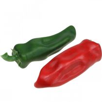 Produkt Dekoracja witryny sklepowej z papryką, dekoracja warzywna, różne kolory, wys. 14 cm, 4 sztuki