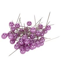 Produkt Szpilki do koralików fioletowe Ø10mm 60mm