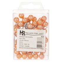 Produkt Szpilki do koralików pomarańczowe Ø10mm 60mm