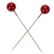 Produkt Szpilki do koralików czerwone Ø10mm 60mm